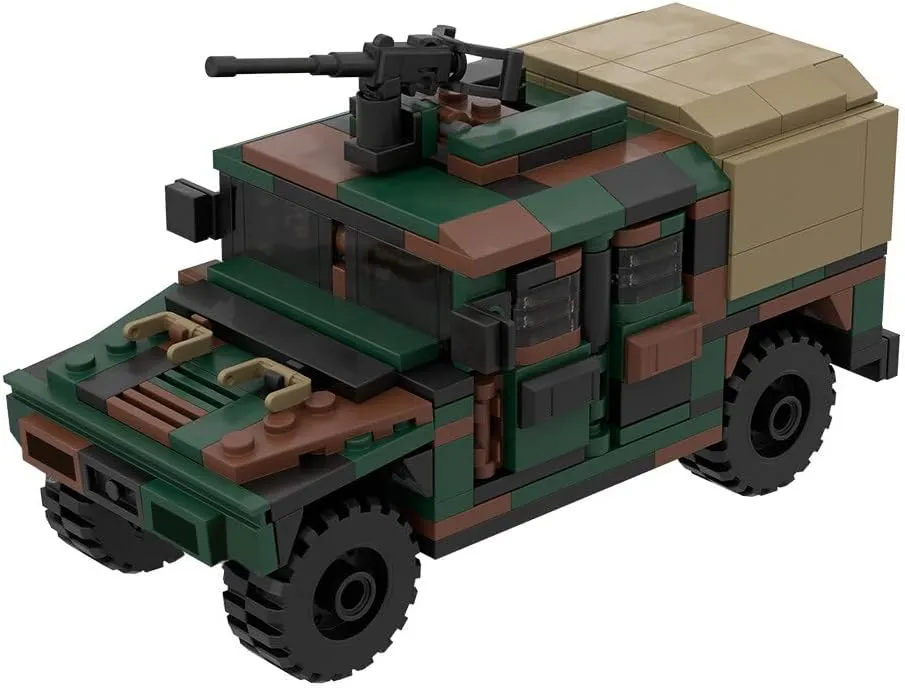 Vehicle Toys for Teens Adults$ BDQ133H513AVDET55WG2N0M8 amuse elder reduction baffle disorder RIDID Modern Military Vehicle Building Kit$ 374PCS M998A2 Army Armored Car Model Assembly Sets$ Creative Truck 