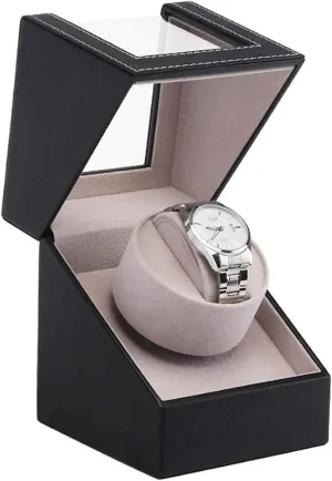vibration enter configuration sear Single Head Single Mounted Electric Watch Box Rotation Box Single Watch Winder Watch Winders Automatic Watch Winder Watches Double Box Double 