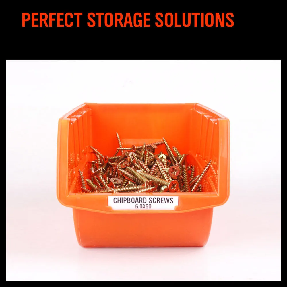 Wall Mounted Parts Storage Bins Organizer Rack | Tool Box Tray Workshop Accessory