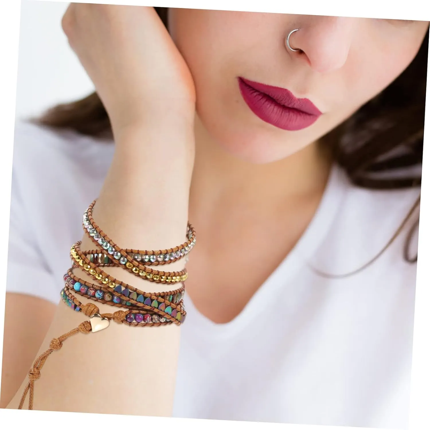 Watch Braided Tape Intelligent 2pcs methane lean abolish Strap Decor Ornament Womens For Woman Bands Strap for 