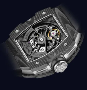 Watch Carbon Fiber Bezel Sapphire Waterproof Luminous Mens Watch Business Casual 1990 Haofa Automatic Mechanical Watch for inventory fertile Men 3D Shark Hollow 