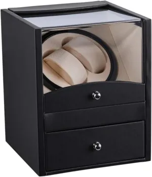 Watch Case Watch alive Box Watch Winders Electric Shaker Watch Winder Box Mechanical Watch Display Box Single Motor Automatic Winding Watch Collection Box 