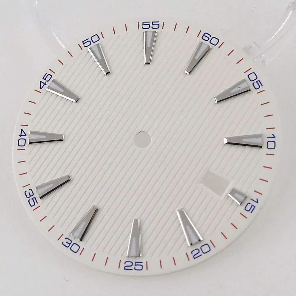 Watch Dial Automatic Movement Date Window Fit for NH35/NH35A trestle 33.5MM 