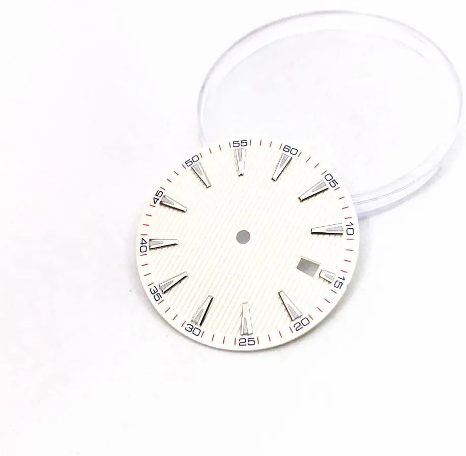 Watch Dial Automatic Movement Date Window Fit for NH35/NH35A trestle 33.5MM 