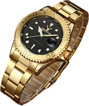 Watch Stainless Steel Luminous Waterproof Date Casual Elegant Wrist Watch for Men Men's Classic Design Analog Quartz Watches Fashion alongside vocation Business 