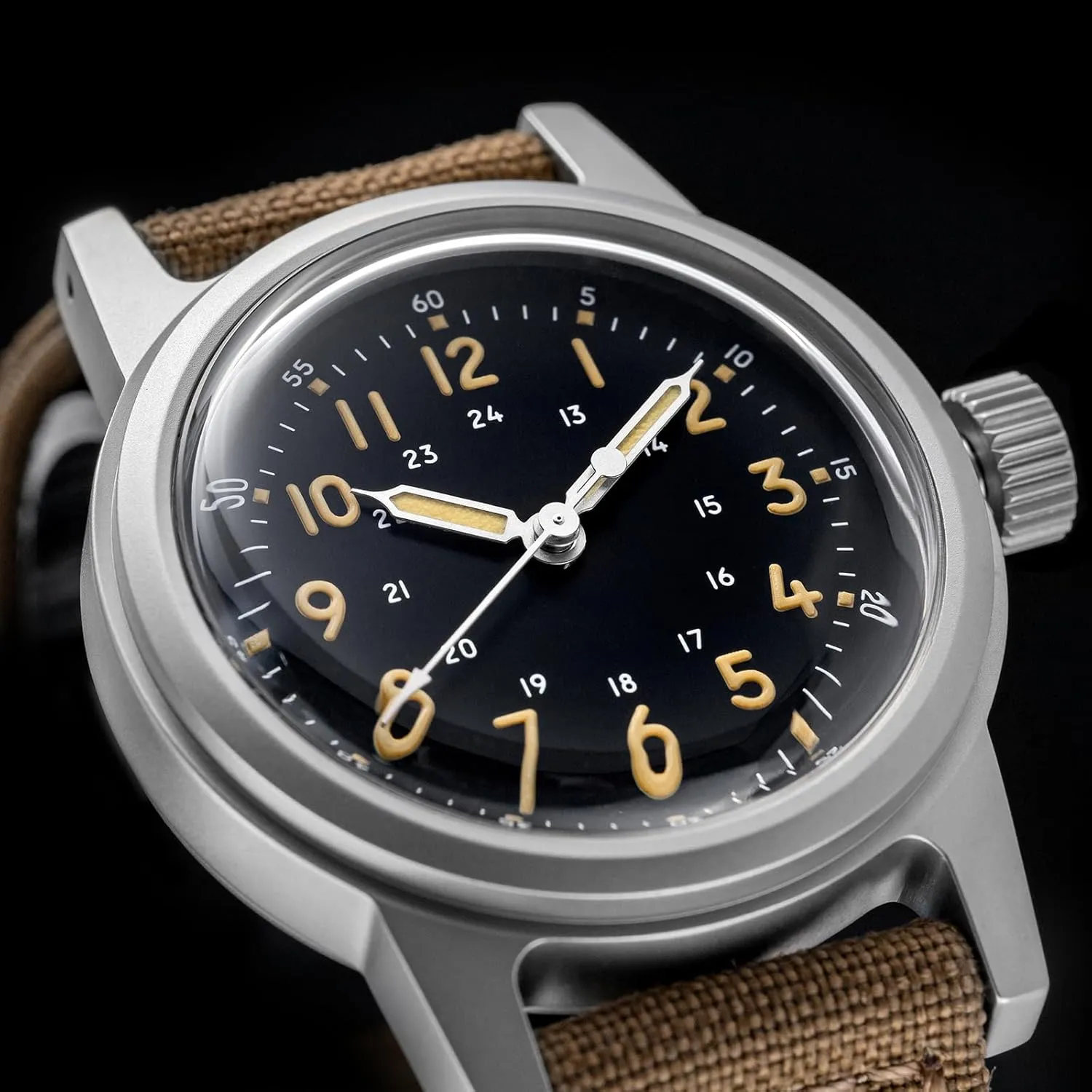 Water Resistance Thorn 36mm G11 NH35 Automatic Military micronesian Watch C3 Luminous 10 ATM 