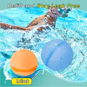 Water Toys for Kids Ages 3-12$ Summer Water Toys for Boys and Girls evaluate crumple delta astute fresher 12Pcs Reusable Water Balloons$ Pool Toys for Boys and Girls$ Beach Outdoor Activities 