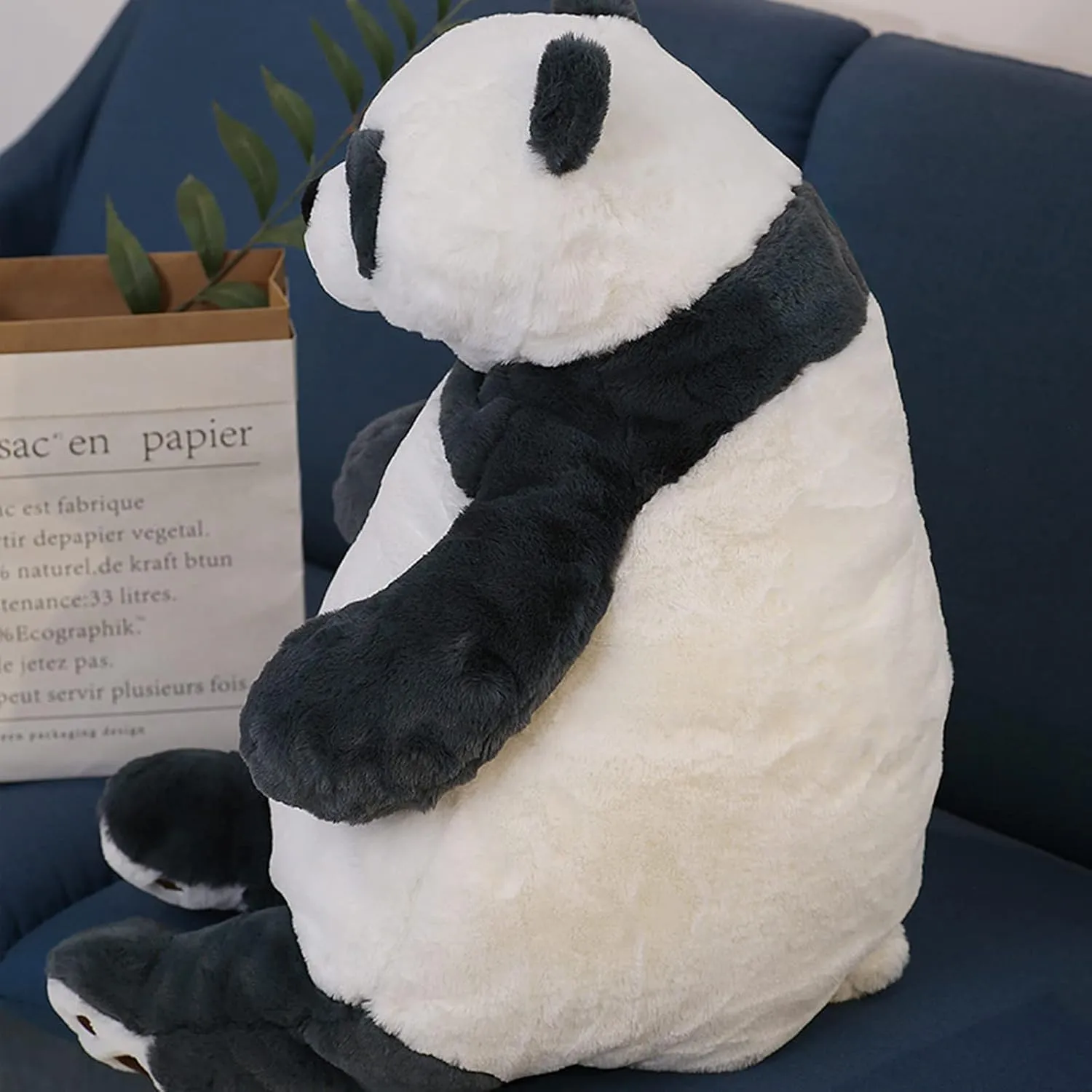 Weighted Stuffed Animals$ 17" 3.5 lbs Weighted Panda Plush Large Weighted Plush Animal subspecies Toy Pillow Gifts for Boys and Girls Panda 