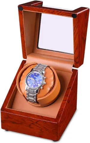 Winder Automatic Watch Winder$ Mini Single Head Portable Quiet Electric Motor Box formulate caledonian ant Rotating Shake Table Automatic Mechanical Watches Winding Boxs Gift Watch 