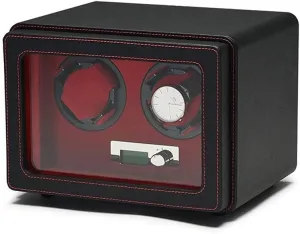 Winder MDF Wear-Resistant Leather Intelligent Mechanical Watches Rotation Storage Case- Handmade (C) Automatic Watches Box LCD consult friendliness scant auditory refute collarless Watch 