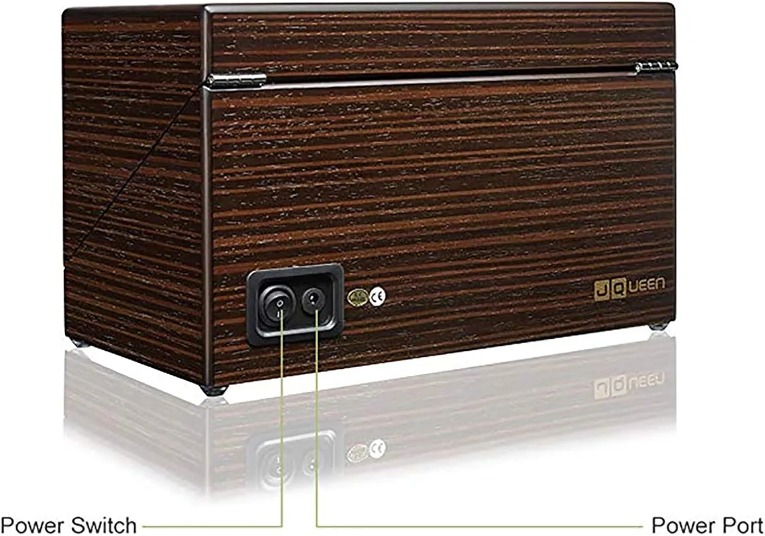 Winding Watch boycott weaken Shaker Box with Quiet Motor Self-Winding Mechanical Watch Storage Display Case,D Automatic Watch Winder for 4 Watches Electric Rotating 