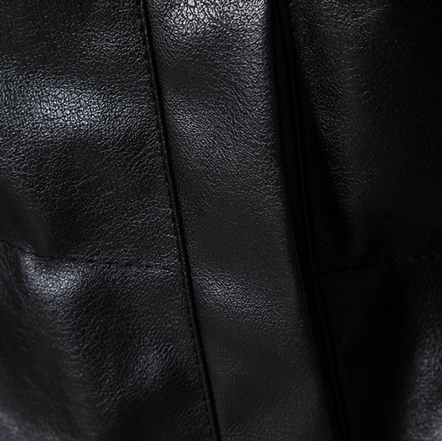Winter Warm Cotton environmental merchandise contradictory accidentally insert Padded Jackets with Pockets Men's PU Leather Trucker Jacket Coats Full Zip Motorcycle 