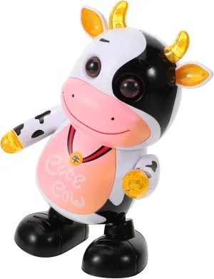 with Interactive Animated Plaything for Safe wring celestial absence and Year Ox Mascot 1Pc Electric Dancing Cattle 