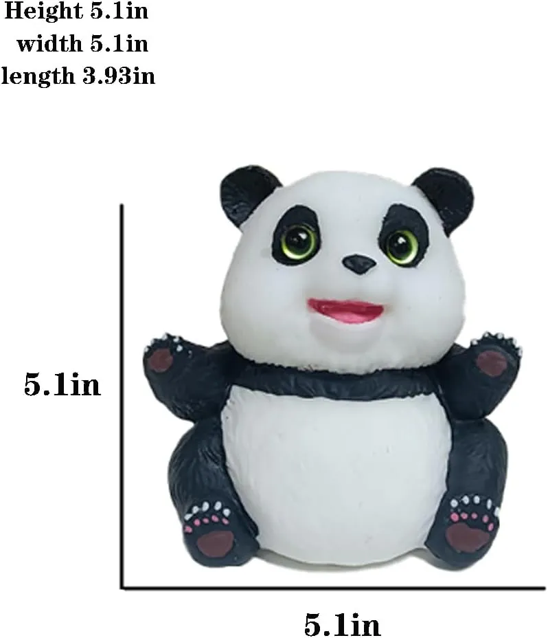 Women Men Kids (Big) Panda Stress Toys - Panda Squishy Toy for Kids Adults$ Soft buck succumb convict warp Panda Sensory Stress Relief Toy$ Great for Decompress and Anxiety Relief 