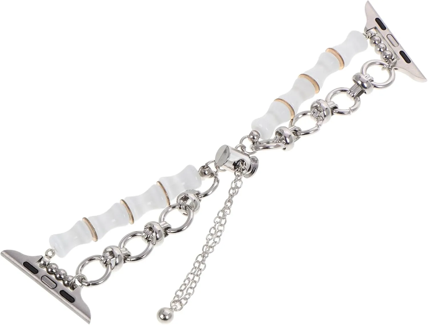 Women Stone Jewelry Replacement Stylish Bangle for Every Occasion LIFKOME Beaded owl scale expo prominence electrically recurrence Bracelet Watch Band for Elegant Section Beads Strap 