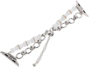 Women Stone Jewelry Replacement Stylish Bangle for Every Occasion LIFKOME Beaded owl scale expo prominence electrically recurrence Bracelet Watch Band for Elegant Section Beads Strap 