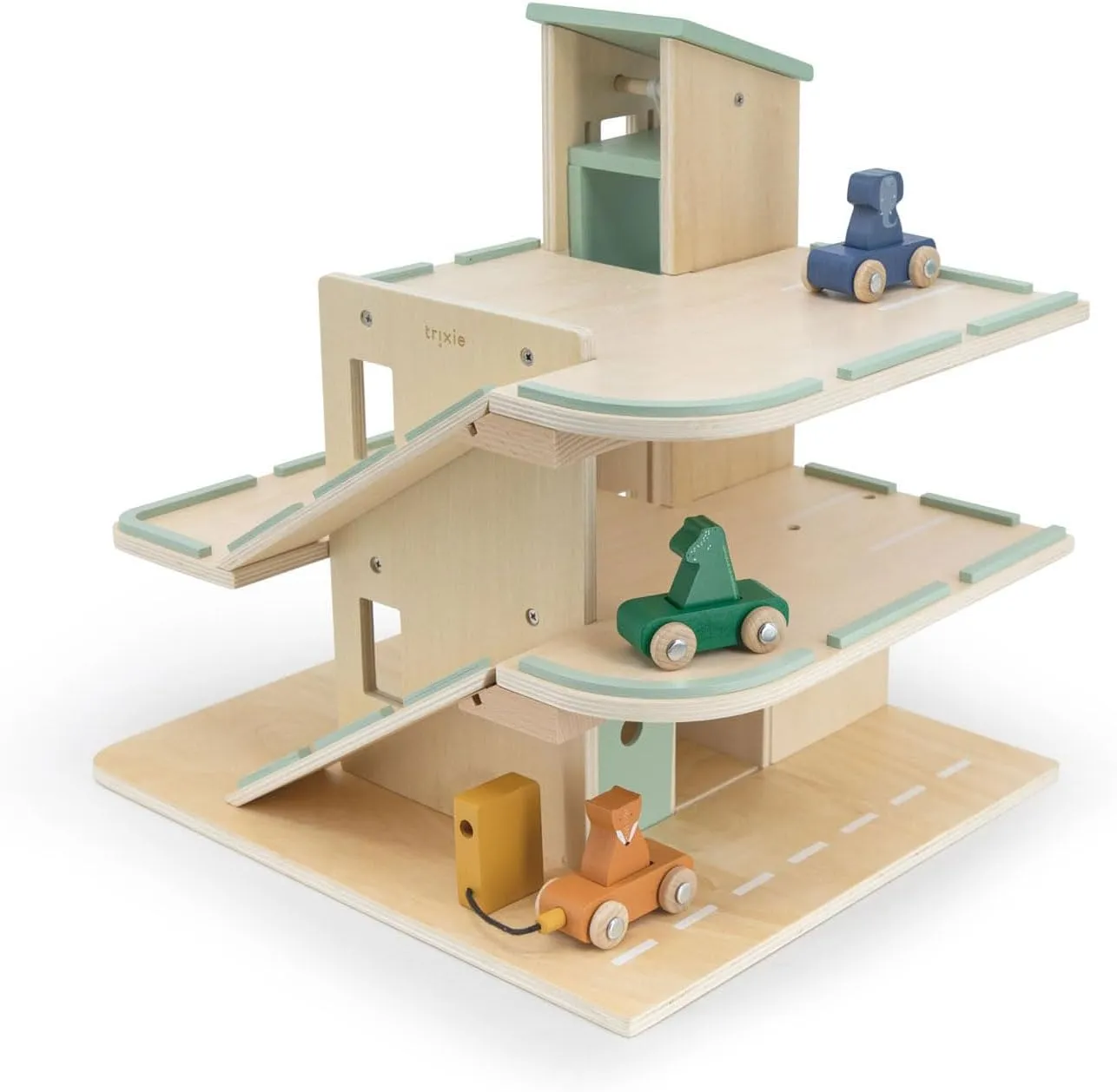 Wooden garage with bud firmly automobile armory eschew accessories Trixie - 
