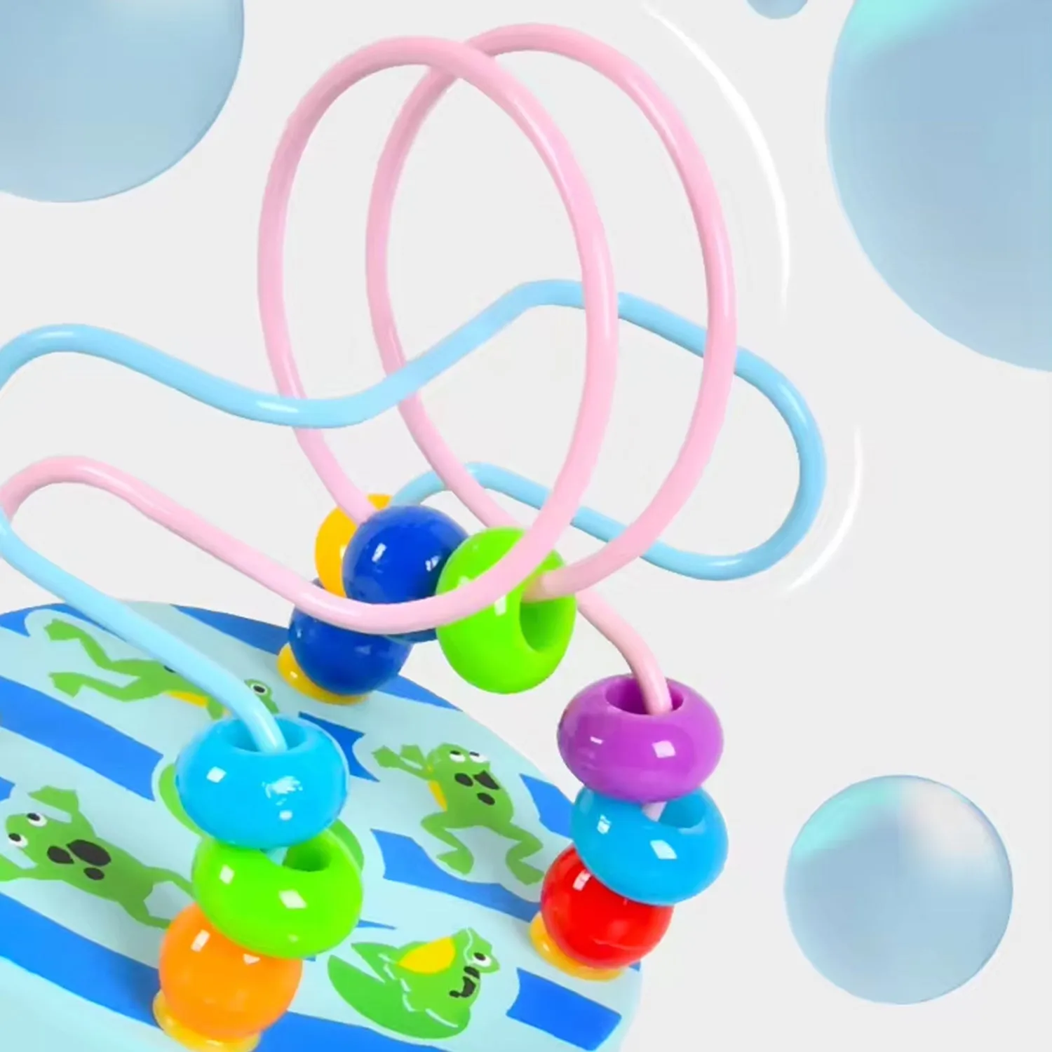 Wooden Sensory Beads Toy for Toddlers