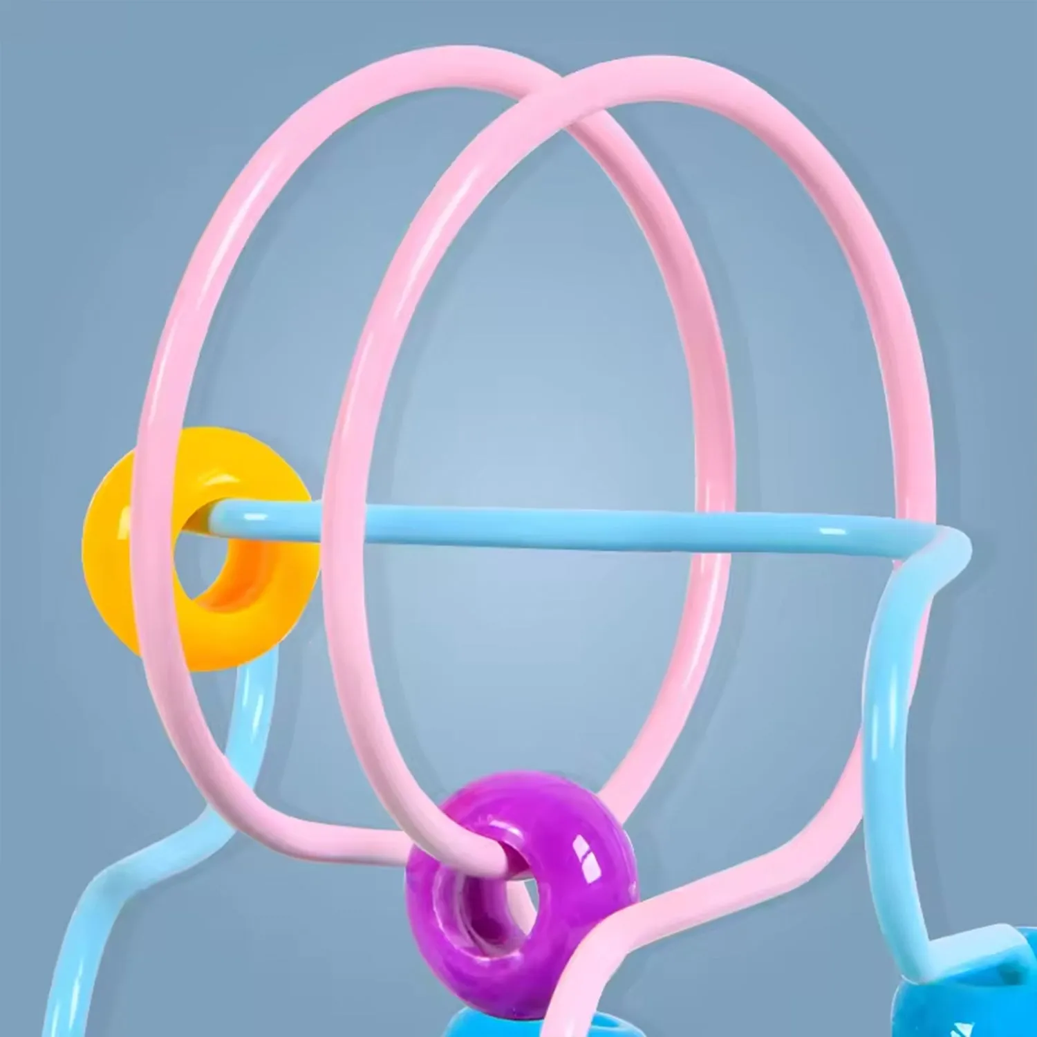 Wooden Sensory Beads Toy for Toddlers