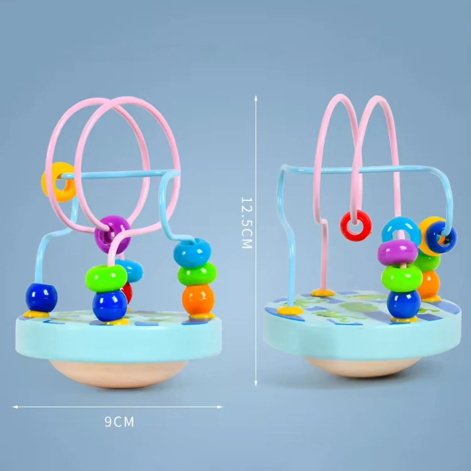 Wooden Sensory Beads Toy for Toddlers