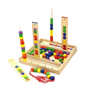 Wooden Sequence Bead
