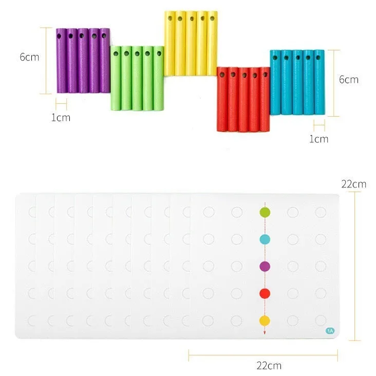 Wooden Threading Board - Fine Motor Toys