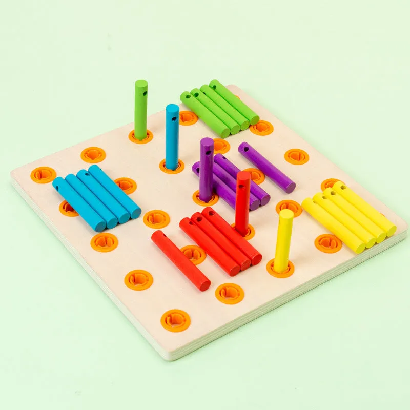 Wooden Threading Board - Fine Motor Toys