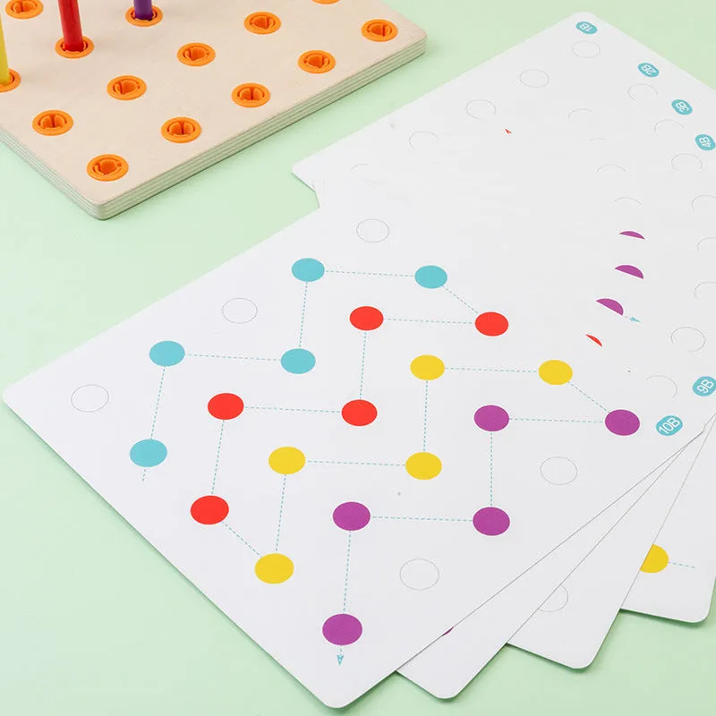 Wooden Threading Board - Fine Motor Toys