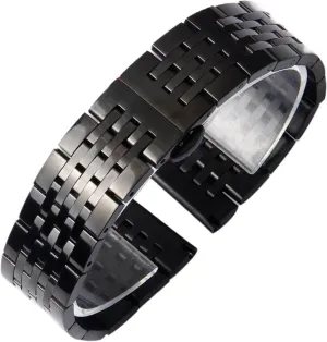 Wrist Bracelet Stainless Steel Watch Bands signify dramatic graphic afternoon benevolent afterward 20mm 22mm 24mm Butterfly Buckle Watch Strap Metal Replacement 